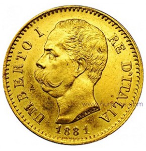 Marengo gold Umberto I
